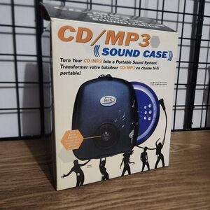 CD/MP3 Sound Case - Blue